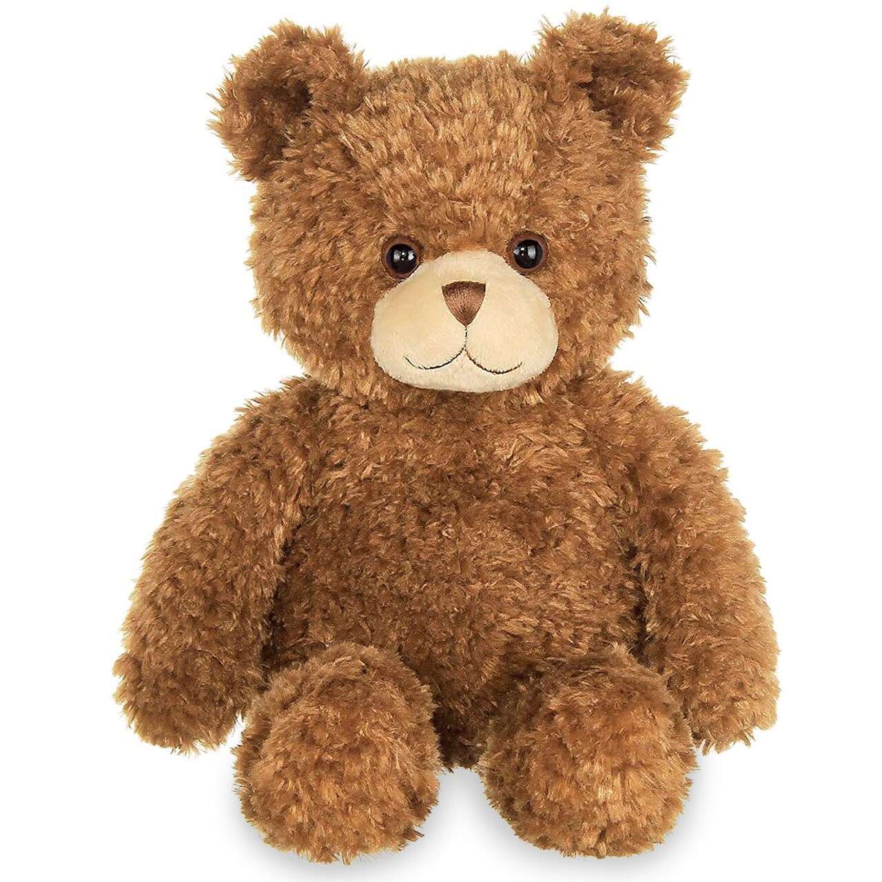 Bearington Eddie Teddy Bear Stuffed Animal - 15" Soft, Cuddly, and Classic Brown Bear Plush Toy with Floppy Body - Adorable Teddy Bears for Baby Gift for Kids, Plush Collectors, and Nursery Décor